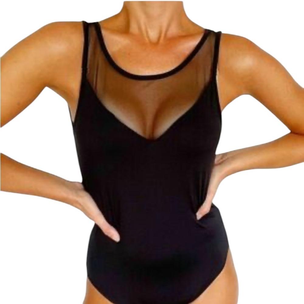 NWT KENDALL & KYLIE Mesh Bodysuit‎